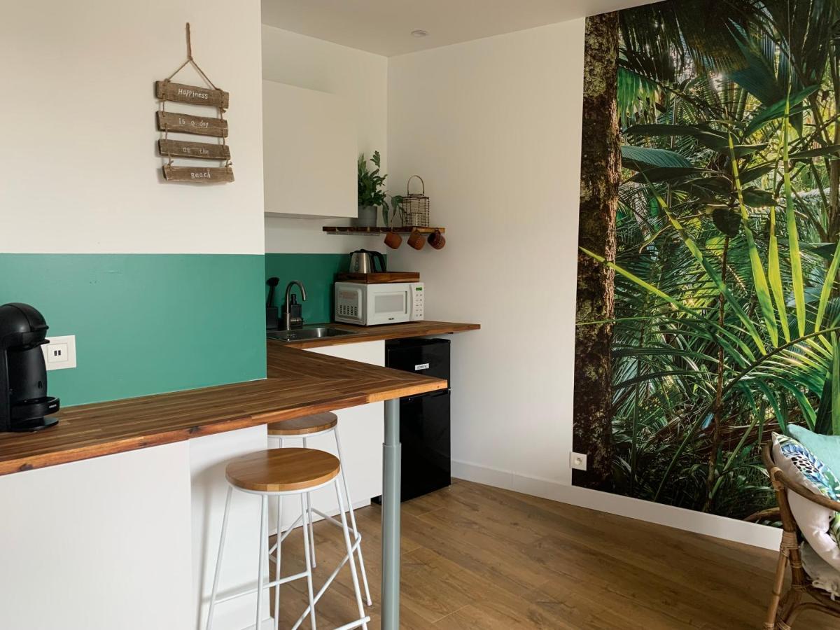 Le Petit Bali - Studio - Wifi - Parking - Coeur De Ville Pont-lʼAbbé Esterno foto
